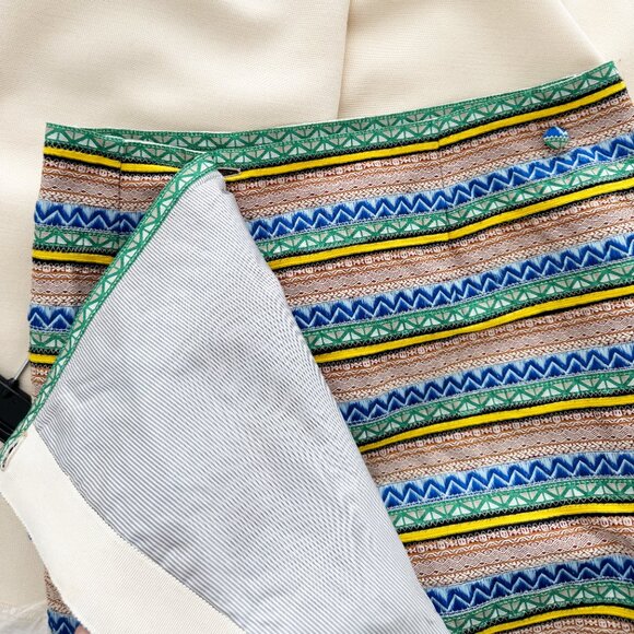 Band of Outsiders Jacquard Wrap Skirt, size "3" (fits US size 4/6 - Picture 5 of 9